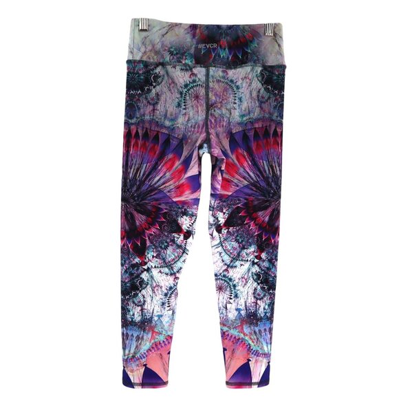 EVCR Yoga Capri Pants Women XS Activewear Athleisure Sports Gorpcore Performance - Picture 3 of 8